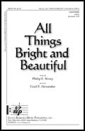 All Things Bright and Beautiful Two-Part choral sheet music cover